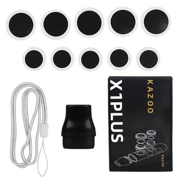 KAZOO Double POWER черно-белый мембранный ремешок