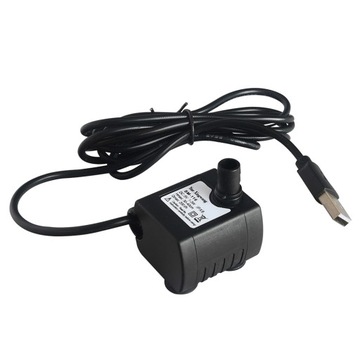 USB MINI POMPKA WODY CIECZY ZATAPIALNA 200L/H IPX8