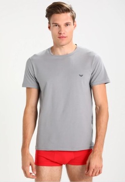 EMPORIO ARMANI ELASTYCZNY T-SHIRT MĘSKI 2PAK S AAA