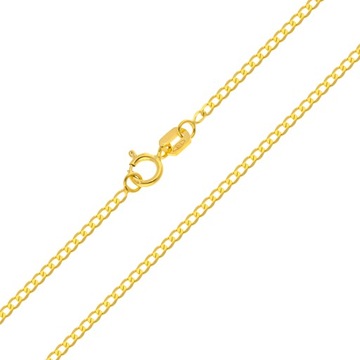 Złoty łańcuszek Pancerka 45cm - p.585