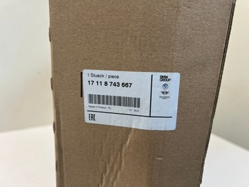 BMW G11 G12 G30 50I 4.4 BENZÍN CHLADIČ VODY ORIGINÁLNÍ OEM NOVÁ N