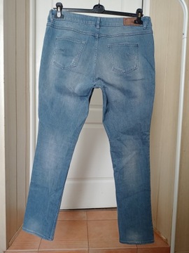 Spodnie dżinsy proste 42 c&a strecz