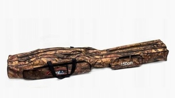 POKROWIEC WĘDKARSKI TORBA 2-KOMORY FL 150CM