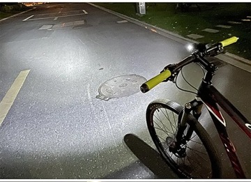 ВЕЛОСИПЕДНАЯ ЛАМПА ПЕРЕДНЯЯ + ЗАДНЯЯ ПОДСВЕТКА ВЕЛОСИПЕДА СВЕТОДИОДНЫЙ ФОНАРЬ USB-СВЕТ