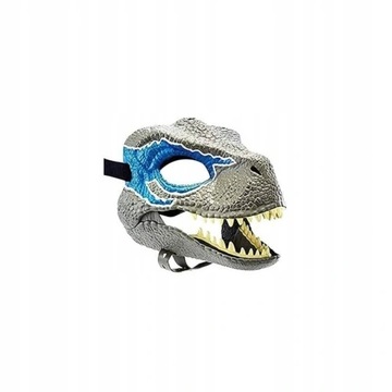DUŻY MASK DINO Z RUCHOMĄ SZCZĘKĄ HALLOWEEN IMPREZA PURGE