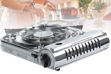 ТУРИСТИЧЕСКАЯ ГАЗОВАЯ ПЛИТА TURBO RSONIC ЧЕМОДАН МОЩНОСТЬ 2,9 кВт плюс 4 КАРТРИДЖА