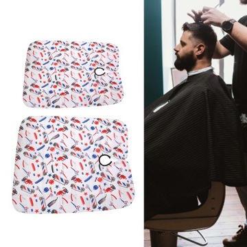 2шт парикмахерская накидка водонепроницаемая пятностойкая накидка для стрижки