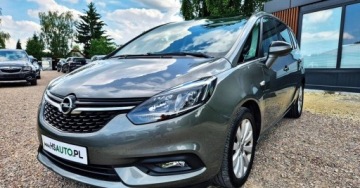 Opel Zafira C Tourer Facelifting 1.4 Turbo 140KM 2018 Opel Zafira BENZYNA 7 foteli KAMERA panorama nawigacja SUPER OKAZJA