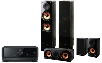 Amplituner YAMAHA RX-V4A + PURE ACOUSTICS Nova 6 Czarny