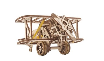 Samolot Awionetka Ugears Drewniane Puzzle 3D model