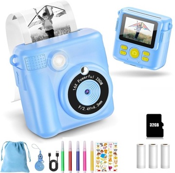 APARAT NATYCHMIASTOWY DRUKUŚ DRUKARKA 1080P TF 32 GB