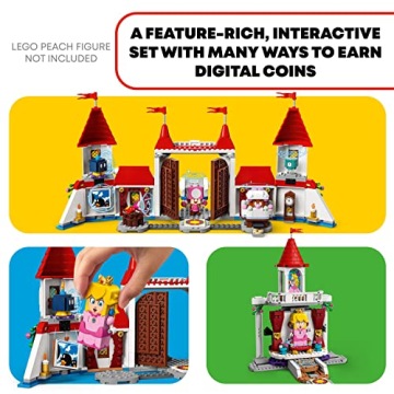 LEGO Super Mario 71408 Замок Пич — оригинальный новый