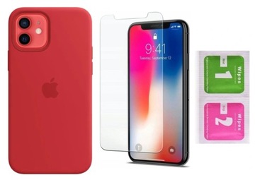 ETUI MagSafe do iPhone 12 Pro Max Czerwony +GRATIS