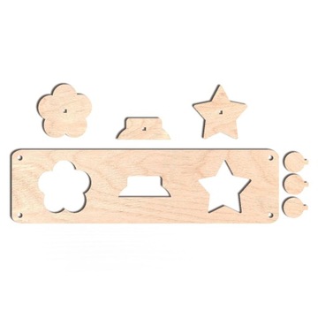 tablica manipulacyjna sensoryczna puzzle puz1