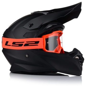 МОТОЦИКЛЬНЫЙ ШЛЕМ | ВИТО ТИВОЛИ + ОЧКИ LS2 | ВНЕДОРОЖНЫЙ ЭНДУРО-КРОСС-квадроцикл