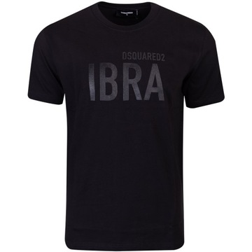 Koszulka męska t-shirt DSQUARED2 100% bawełna czarna XXL