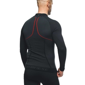 Футболка Dainese THERMO LS чёрная/красная