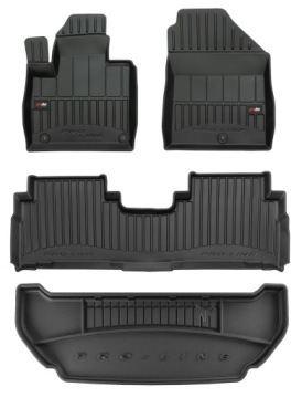 Set 3D gumové rohože Kia Sorento 3 od roku 2015