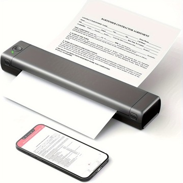 New Portable Printer Wireless For Travel, M08F-Letter Mobile