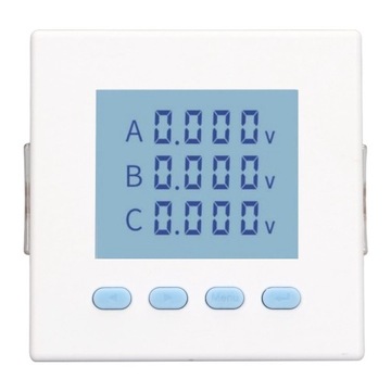 Woltomierz trójfazowy LCD AC400V z zakresem wejściowym AC220V