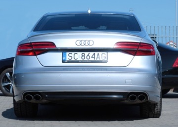 Audi A8 D4 S8 Facelifting 4.0 TFSI 605KM 2016 Audi S8 Plus 605koni Matrix Night View Ceramika Wentyle dociąg 360° Webasto, zdjęcie 8