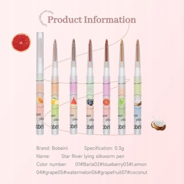 Блестящие блестящие тени для век Diamond Eyes Pencil P