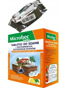 BROS MICROBEC PREPARAT DO SZAMB I OCZYSZCZALNI 1 TABLETKA