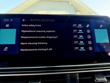 Citroen C5 Aircross SUV Plug-In Facelifting 1.6 PureTech Plug-In 225KM 2023 Citroen C5 Aircross OPER masaze FUL LED, zdjęcie 34