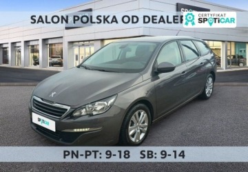Peugeot 2016 Peugeot 308 1.2 PureTech Active SS SalonPL FVat Od Reki Serwis ASO 1.2
