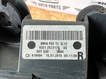 BMW 4 F32 F33 F36 SVĚTLO PRAVÝ ZADNÍ USA