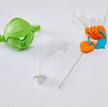 B.Box Набор из 5 ершиков для чистки бутылок с водой и соломинок.