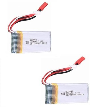 2 szt Akumulator 7.4V 700mAh Quadcopter MJX X600