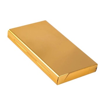 Удлиненный металлический портативный портсигар 10 см, 20 портсигаров, световая пластина