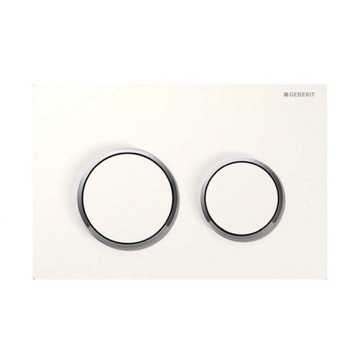 Кнопка смыва Geberit Omega20 белый/хром