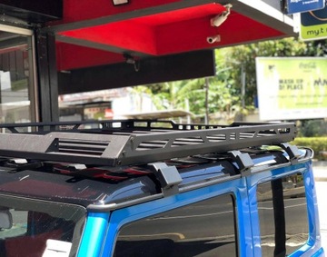 BAGAŻNIK DACHOWY ALUMINIOWY SUZUKI JIMNY Z RELINGI