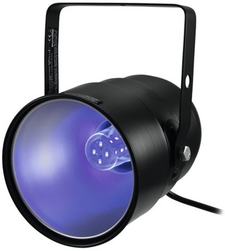 Reflektor LED UV Eurolite skupiony 5W z ŻARÓWKĄ UV