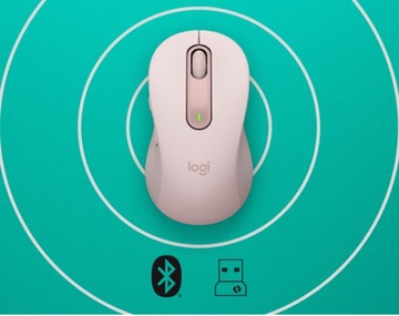 БЕСПРОВОДНАЯ МЫШЬ LOGITECH SIGNATURE M650L, розовая