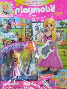 PLAYMOBIL PINK 4 / 2023 + PIOSENKARKA Z GITARĄ