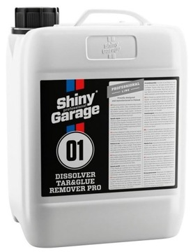 SHINY GARAGE DISSOLVER TAR&GLUE REMOVER PRO - 5L