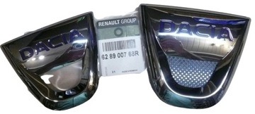 ZNAK DACIA DUSTER LODGY DOKKER KOMPLET PŘEDNÍ + ZADNÍ 628900768R