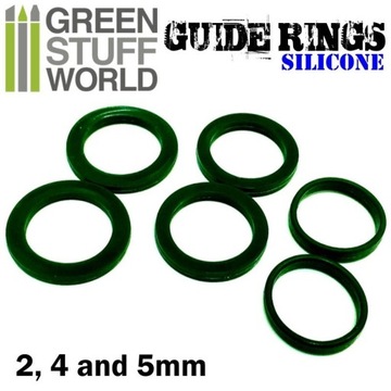 Silicone Rings 2,4,5mm do Rolling Pinów