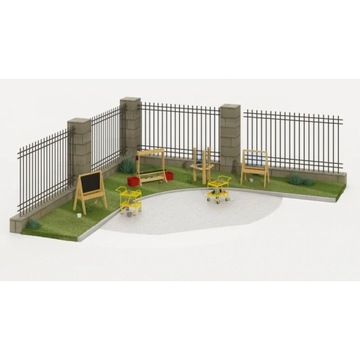 Набор двусторонних мольбертов для рисования на доске CLASSIC WORLD с водяным насосом