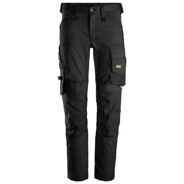 SPODNIE BHP STRETCH SNICKERS 6341 (CZARNE 52)