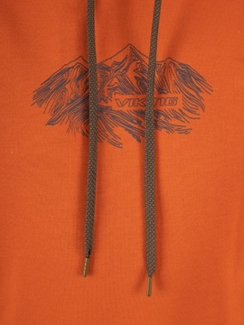 Bluza Męska Viking Dresowa z Kapturem Treningowa Ciepła Kangurka Bambusowa