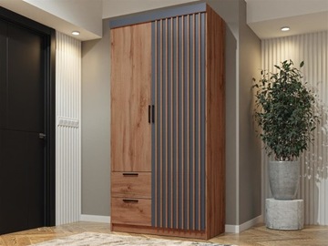 Шкафы для прихожей ЛАМЕЛЬ АРТИЗАН ДУБ