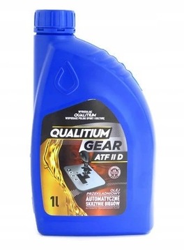 QUALITIUM ATF II DEXTRON II ТРАНСМИССИОННОЕ МАСЛО КРАСНОЕ 1л