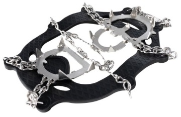 Цепочки для обувных манжет с шипами Премиум-цепи для походов, комплект 41–45