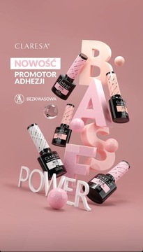 CLARESA Бескислотная основа розовая + частицы 5 г 05