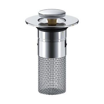 Push Type Basin Bound Drain Filter Anti PP core