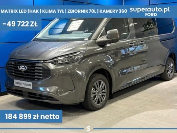 Ford Transit Custom II Van L1 2.0 EcoBlue  170KM 2026 Transit Custom Kombi M1 320 L2H1 Limited A8 AWD 2.0 170KM